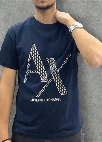 Armani Armani baskılı tişört 