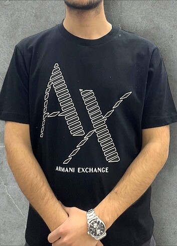 l/xl Beden çeşitli Renk Armani baskılı tişört 