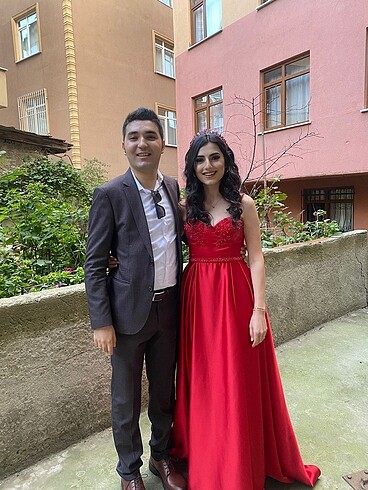 Kına elbisesi saten