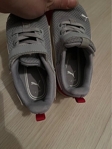 25 Beden gri Renk Puma çocuk spor ayakkabısı
