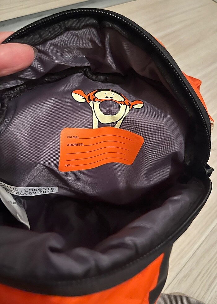 Tiger çocuk sırt çantası - Görsel 3