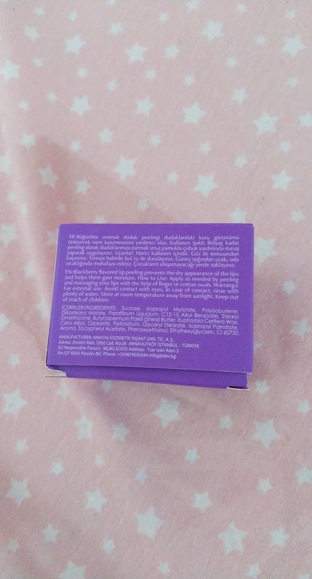 Hey Sugar! lip scrub kapağı hiç açılmadı - Görsel 4