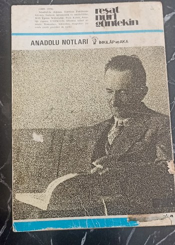 Reşat Nuri Güntekin - Anadolu Notları
