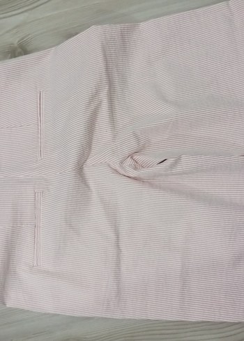 Bej Pilili Kadın Mini Bermuda Şort - Görsel 5