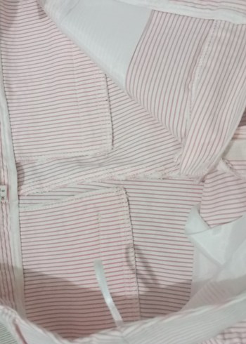 Bej Pilili Kadın Mini Bermuda Şort - Görsel 3