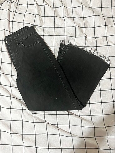 Zara geniş paça jean