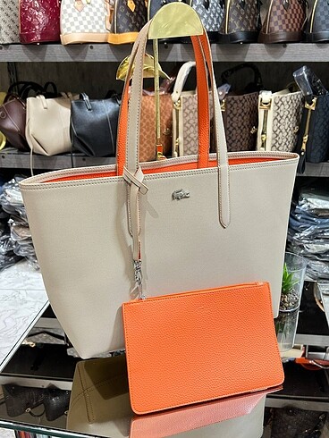 Lacoste Çift Taraflı Çanta