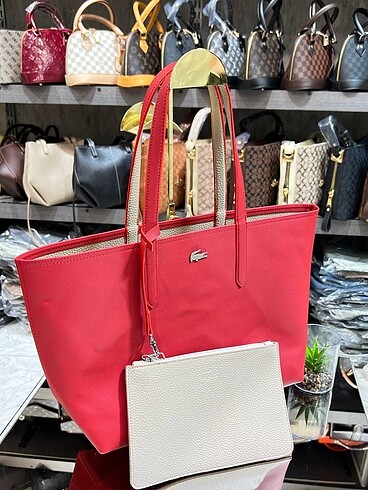 Lacoste Çift Taraflı Çanta