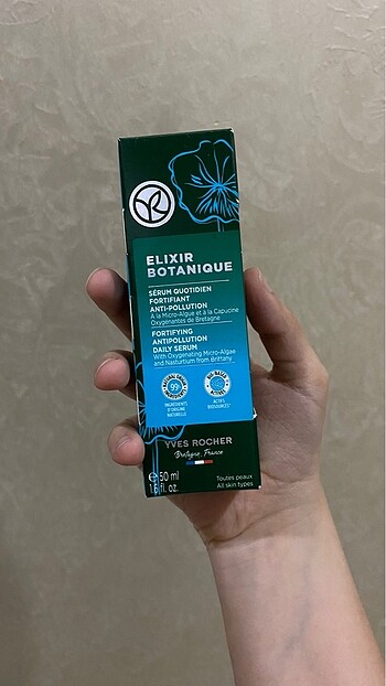 Yves Rocher Elixir Botanique Bitkisel Antioksidan Etkili Serum 5