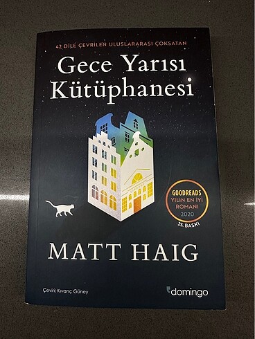 Matt haig gece yarısı kütüphanesi