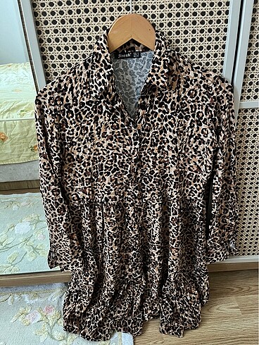 Leopar elbise