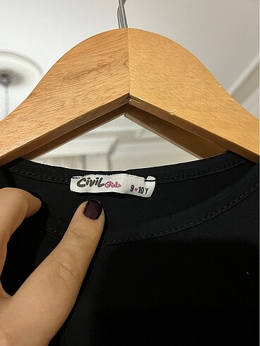 Civil Kız çocuk uzun kollu tshirt