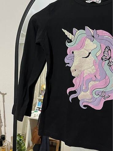 10 Yaş Beden Kız çocuk uzun kollu tshirt