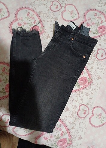 Zara Siyah kot pantolon 