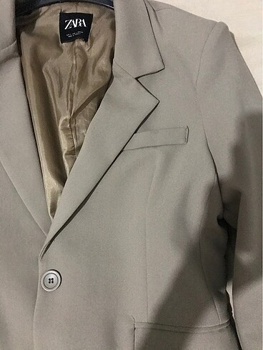 l Beden haki Renk blazer ceket