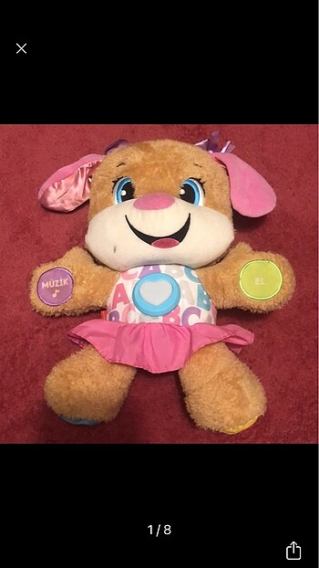  Beden Fisher Price Eğitici Köpekcik Kız