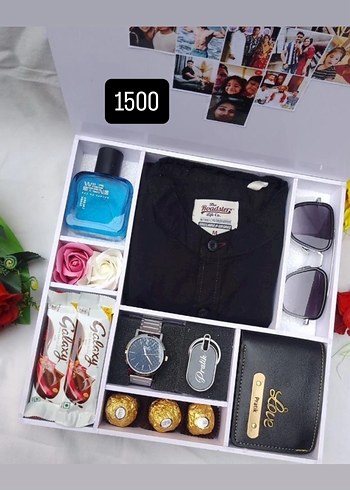  Beden Renk Erkek Parfüm ve Saat Hediye Seti