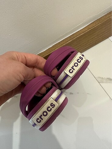 25 Beden mor Renk Crocs C9 numara