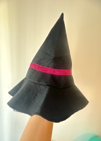 Abiye Siyah Pembe Gotik Cadı Kostümü