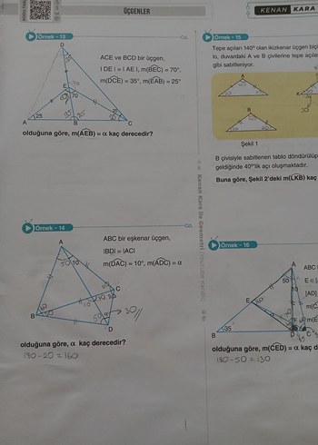  Beden Kenan Kara ile TYT-AYT Geometri Video Ders Kitabı