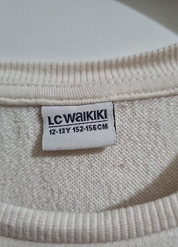 12-13 Yaş Beden ten rengi Renk Çocuk sweatshirt
