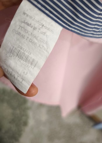 Tudors Düğmeli Pembe Erkek Gömlek - Görsel 3