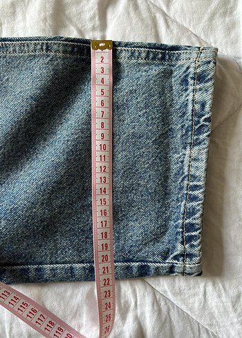 DeFacto Gri Mavi Rahat Kesim Kadın Kot Pantolon - Görsel 5