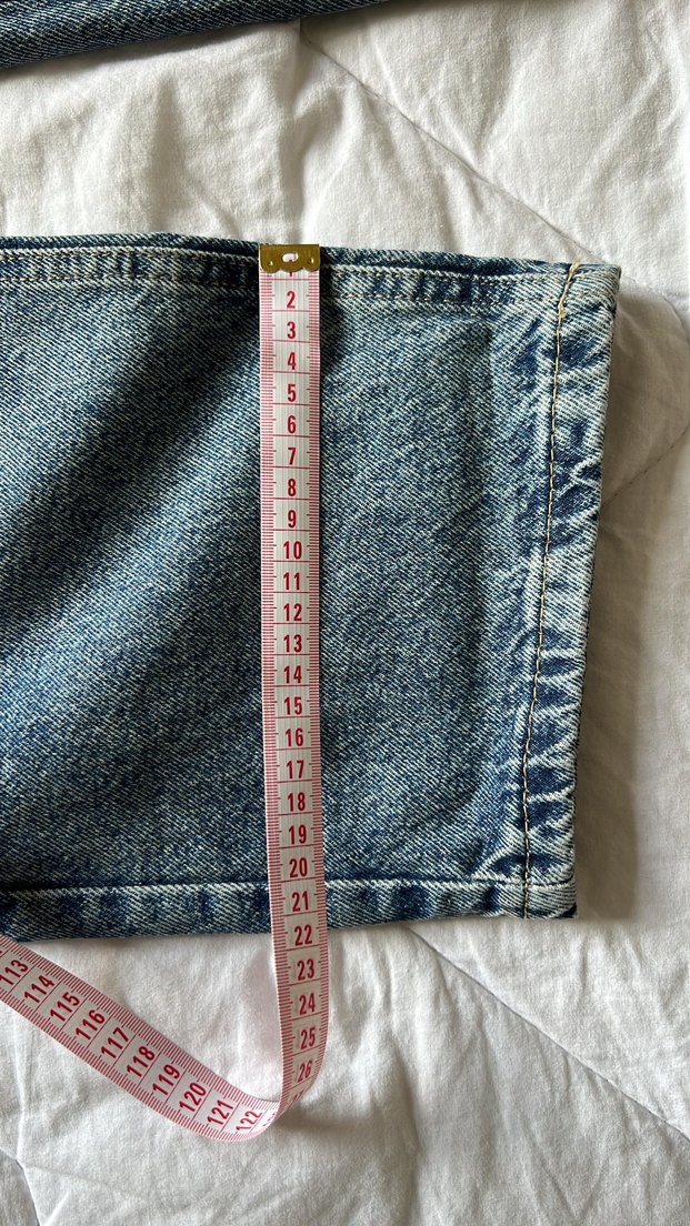 DeFacto Gri Mavi Rahat Kesim Kadın Kot Pantolon - Görsel 5