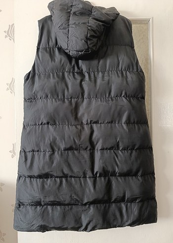 Düğmeli Siyah Kadın Yelek - Görsel 3