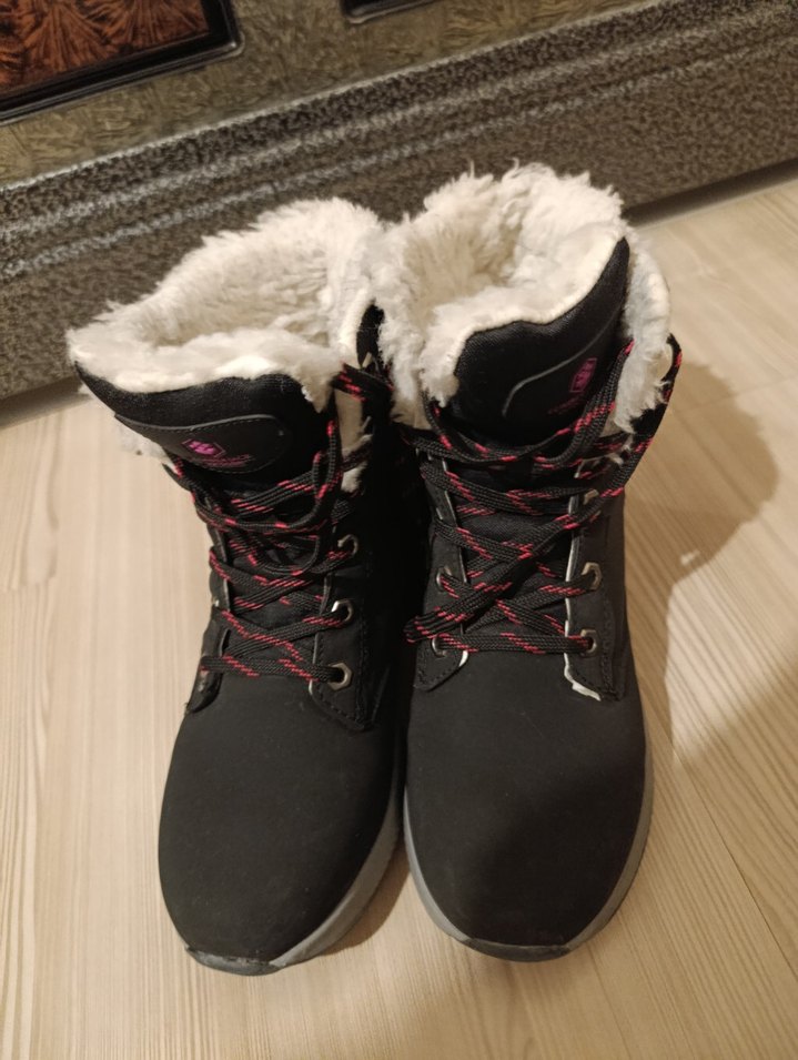 Kahverengi Kürklü Kadın Dolgu Topuk Bot - Görsel 2