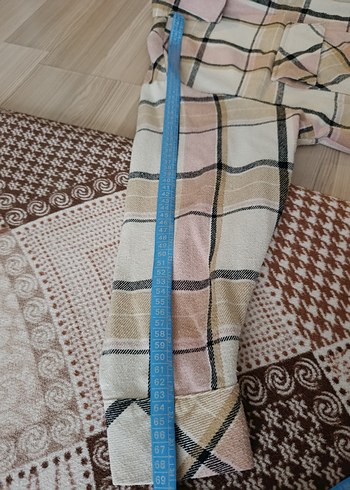 Kadın Bej Düğmeli Uzun Kollu Gömlek - Görsel 4