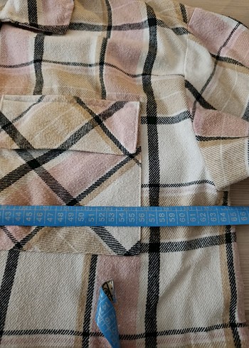 Kadın Bej Düğmeli Uzun Kollu Gömlek - Görsel 3