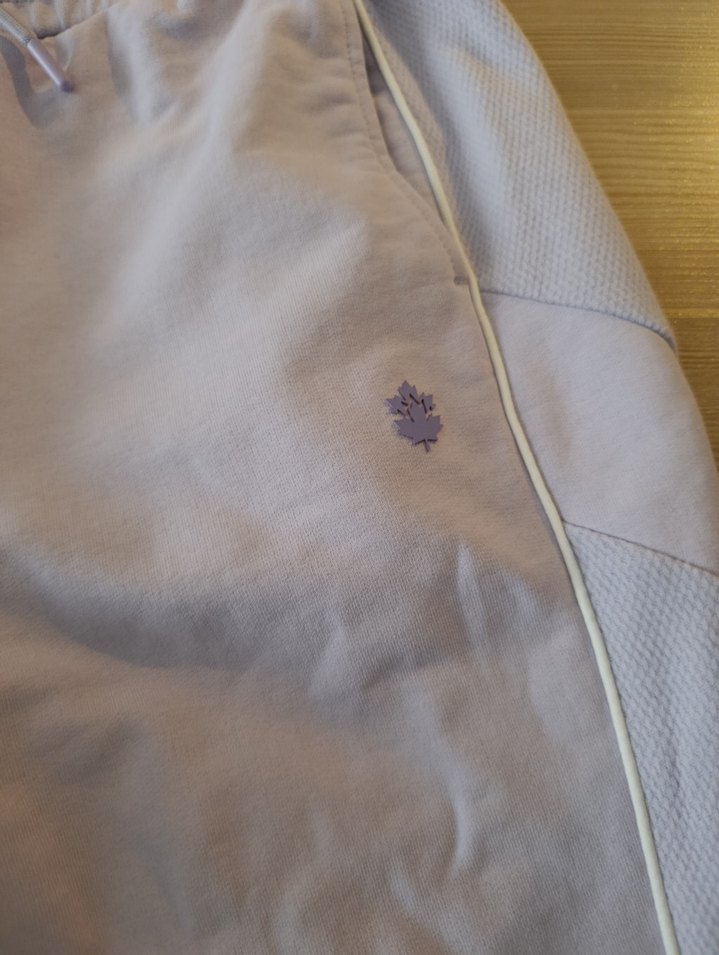 Beyaz Rahat Kesim Kadın Eşofman Altı - Görsel 2