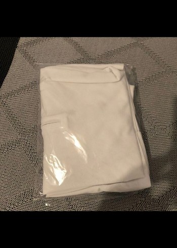 Fermuarlı Beyaz Erkek Polo Tişört - Görsel 5