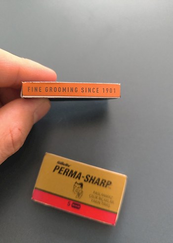 Gillette Perma-Sharp Erkek Jileti 5'li King c gillette - Görsel 2