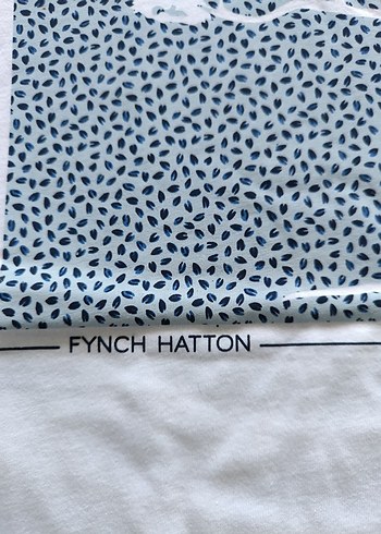 Beyaz Baskılı Erkek Tişört Fynch Hatton Almanya'dan - Görsel 3