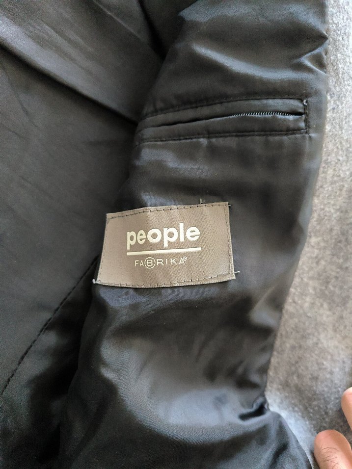 People by Fabrika erkek palto L beden - Görsel 2