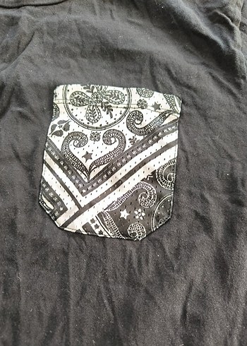 Siyah Erkek Kısa Kollu Oversize Tişört - Görsel 2