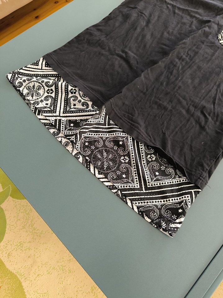 Siyah Erkek Kısa Kollu Oversize Tişört - Görsel 4