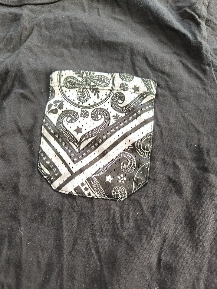 Siyah Erkek Kısa Kollu Oversize Tişört - Görsel 2