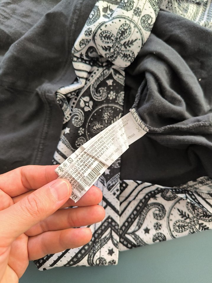 Siyah Erkek Kısa Kollu Oversize Tişört - Görsel 5