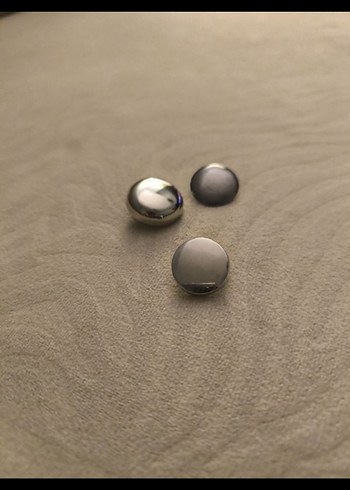 Gri Vintage Erkek Kol Düğmeleri - Görsel 2