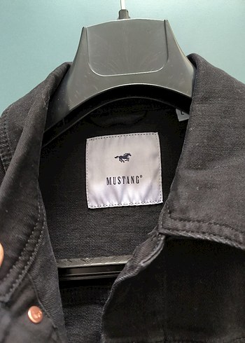Erkek Mustang ceket sıfır etiketli L beden - Görsel 2