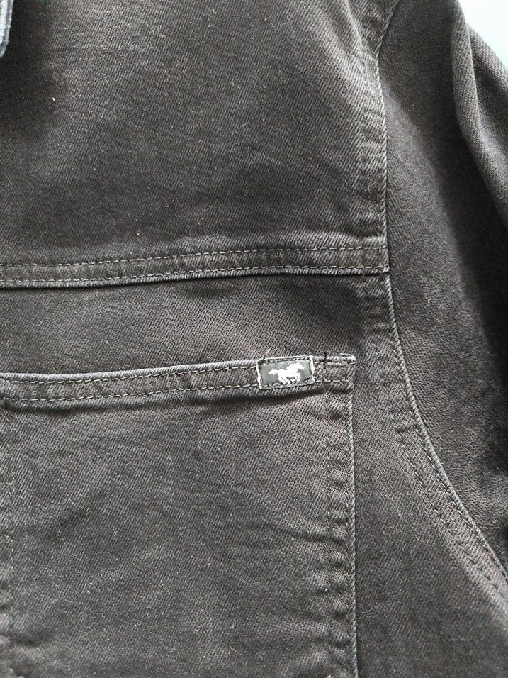 Erkek Mustang ceket sıfır etiketli L beden - Görsel 3