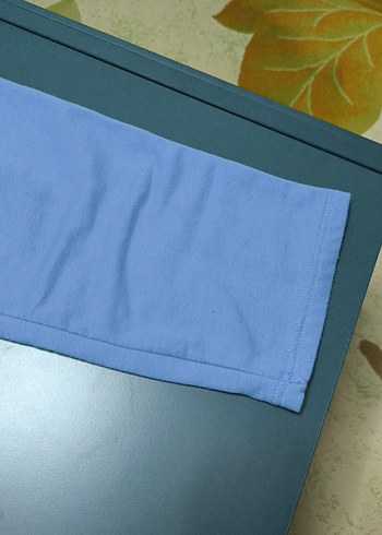 Kızlar için Rahat Kesim Mavi Pantolon - Görsel 6