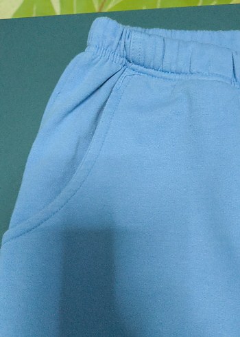 Kızlar için Rahat Kesim Mavi Pantolon - Görsel 3