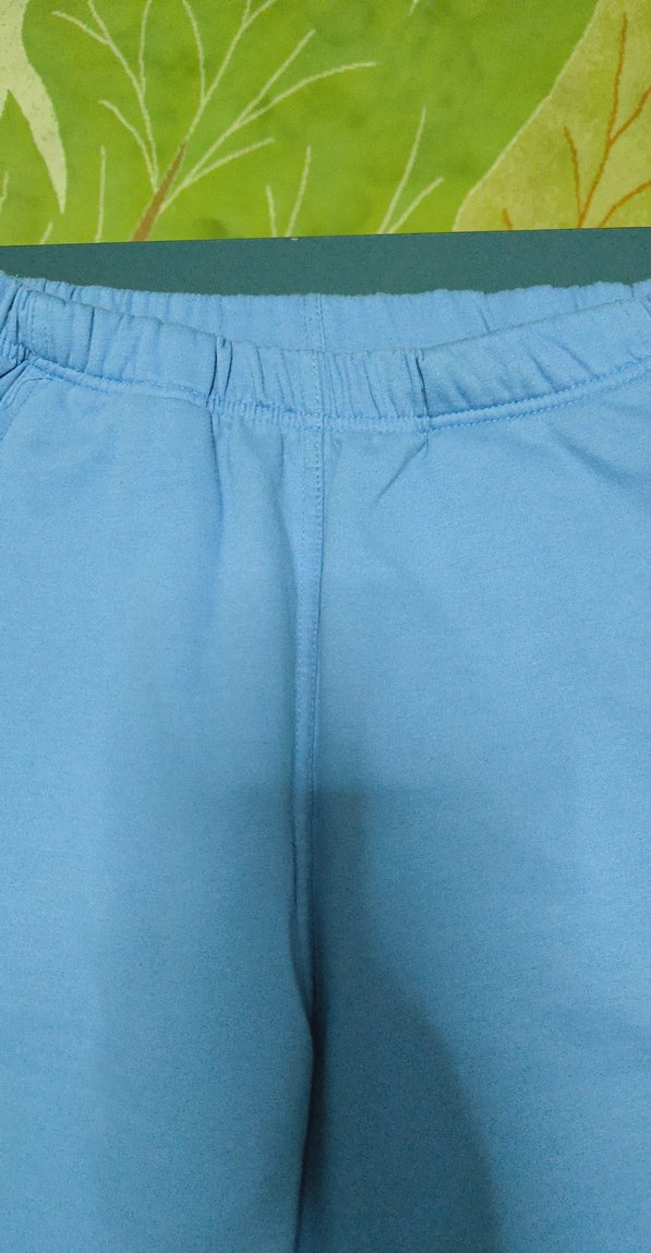 Kızlar için Rahat Kesim Mavi Pantolon - Görsel 2