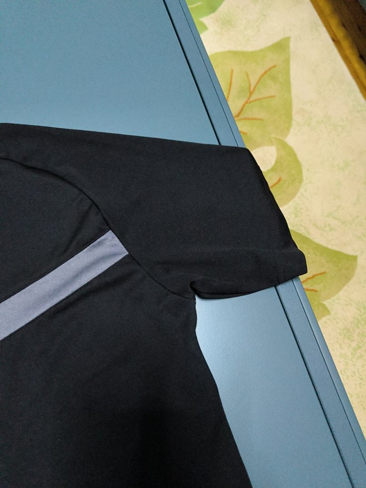 Siyah Erkek Kısa Kollu Spor Tişört - Görsel 4