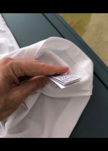 Beyaz Pamuklu Erkek Tişört Puma marka - Görsel 6