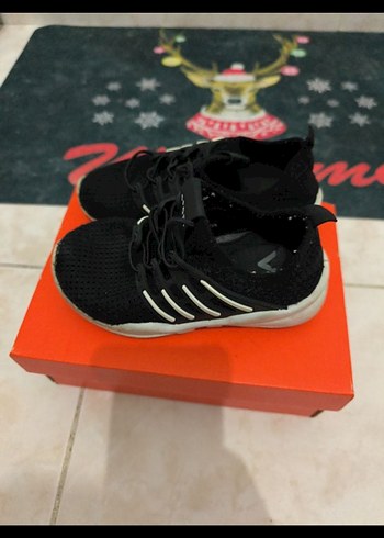 Renkli Baskılı Siyah Bağcıklı Erkek Spor Ayakkabı - Görsel 2